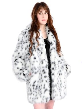 Foxblood London Faux Fur Coat